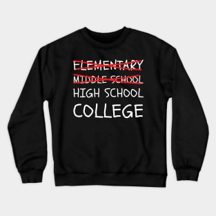 2020 Junior High Graduation Gift Middle School Graduation Crewneck Sweatshirt